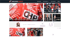 Desktop Screenshot of mozaikhaber.com